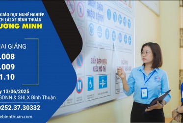THÔNG BÁO KHAI GIẢNG ngày 13-06-2025